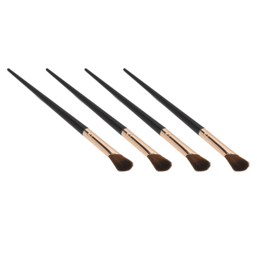 10pcs Sickle-Shaped Nose Shadow Brush with Soft Hair 1