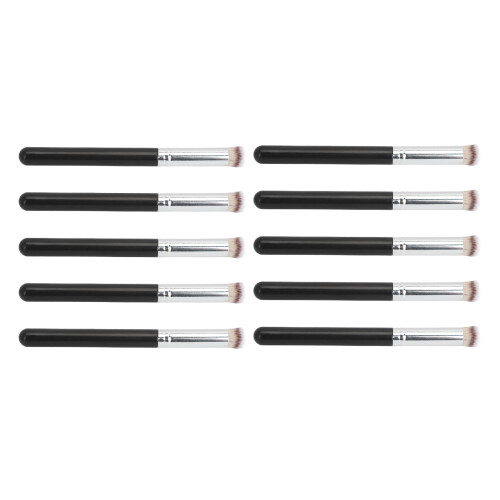 10Pcs Mini Concealer Brush Soft Bristle 2