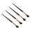 10pcs Sickle-Shaped Nose Shadow Brush with Soft Hair 3