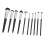10PCS Makeup Brush Set Foundation Eye Blush 5
