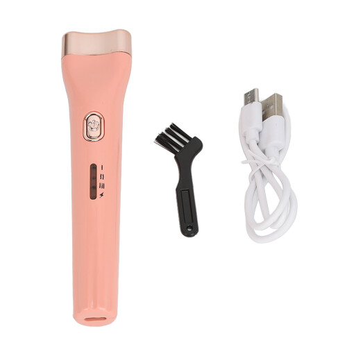 (Pink) Elektrische verwarmde wimperkruller USB oplaadbaar wit