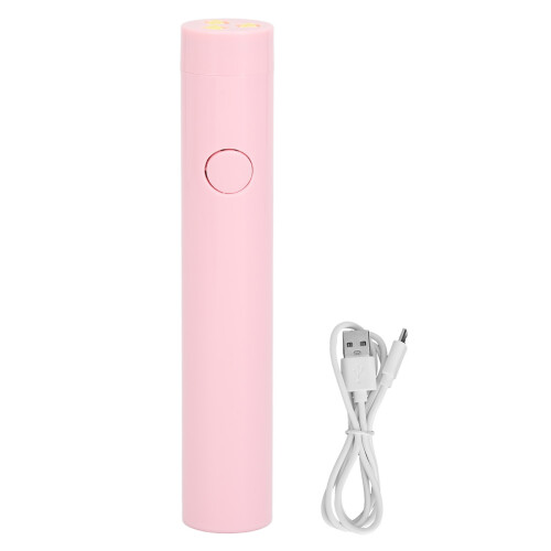 3W USB Rechargeable LED Nail Lamp w/ 2 Timers