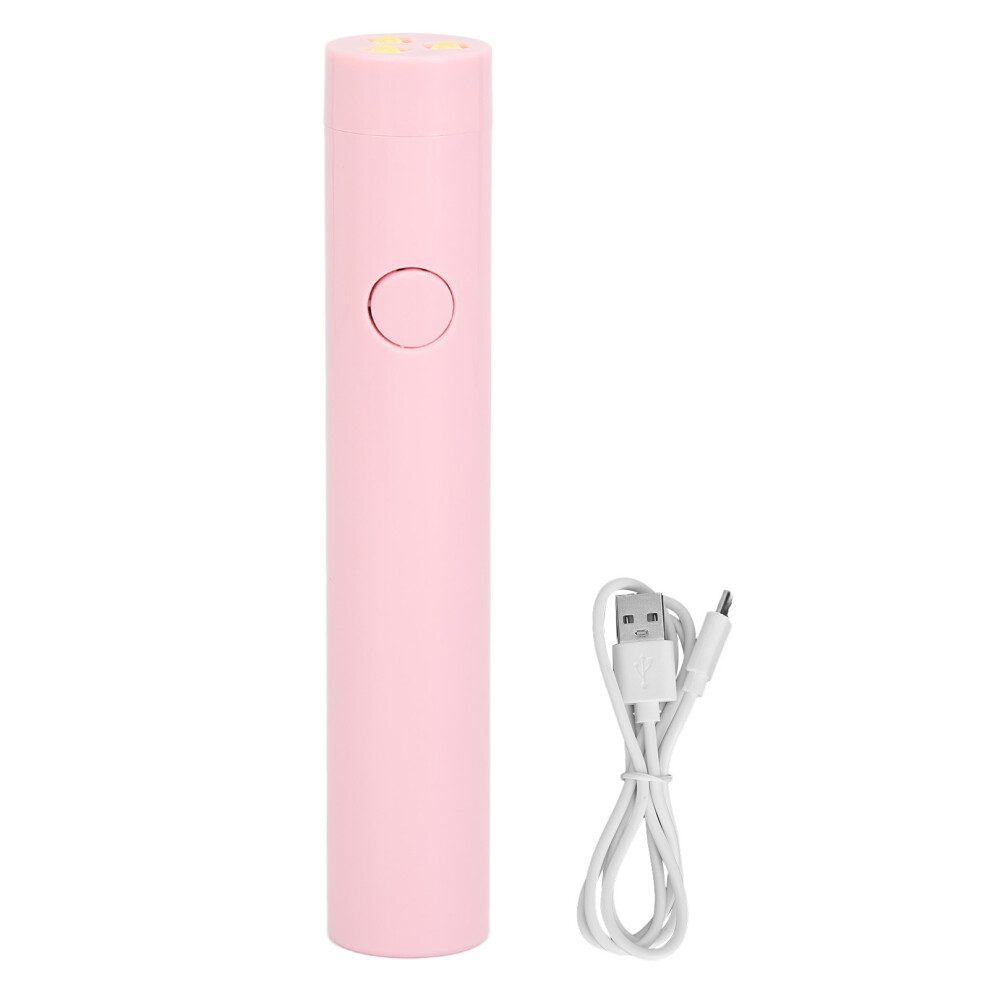 3W Handheld Nail Lamp USB Rechargeable 2 Timer 3 Lamp Chips LED