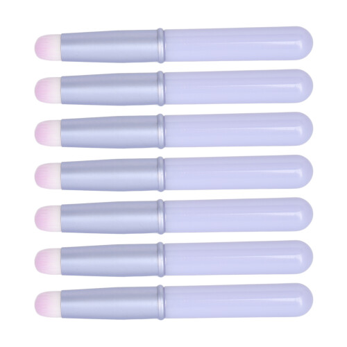 7PCS Round Head Soft Bristle Makeup Brush Set 1
