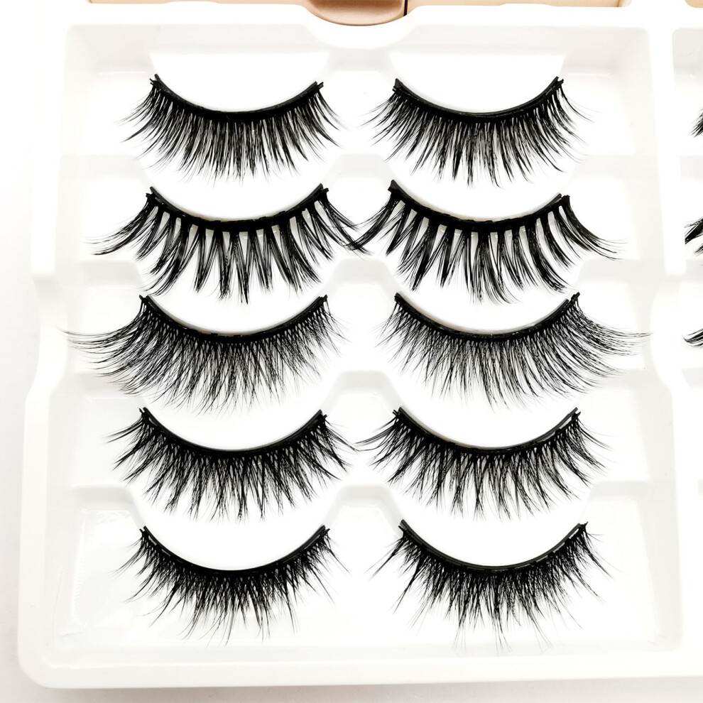 Magnetic Eyelash Glue Free Waterproof Lashes
