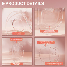 Acryl make-uppalet voor artiesten met proefkleuren