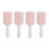 4Pcs Geventileerde Haarborstel Diamant Vochtig/Droog 1