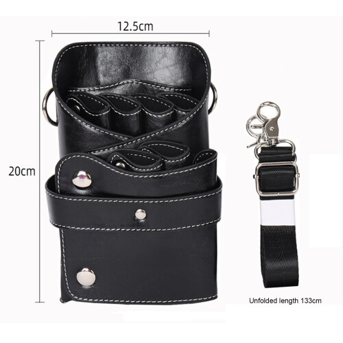 Borsa Forbici Parrucchiere Kit Barbiere Multifunzionale 2