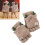 (Coffee) Fingerlose Winter-Kinderschals Grau Warm 5