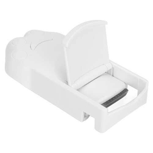 (White) USB Rechargeable Heated Eyelash Curler White 2