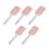 4Pcs Geventileerde Haarborstel Diamant Vochtig/Droog 3