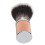 (Rose Gold) Rose Gold Curved Nylon Beard Foaming Brush 4