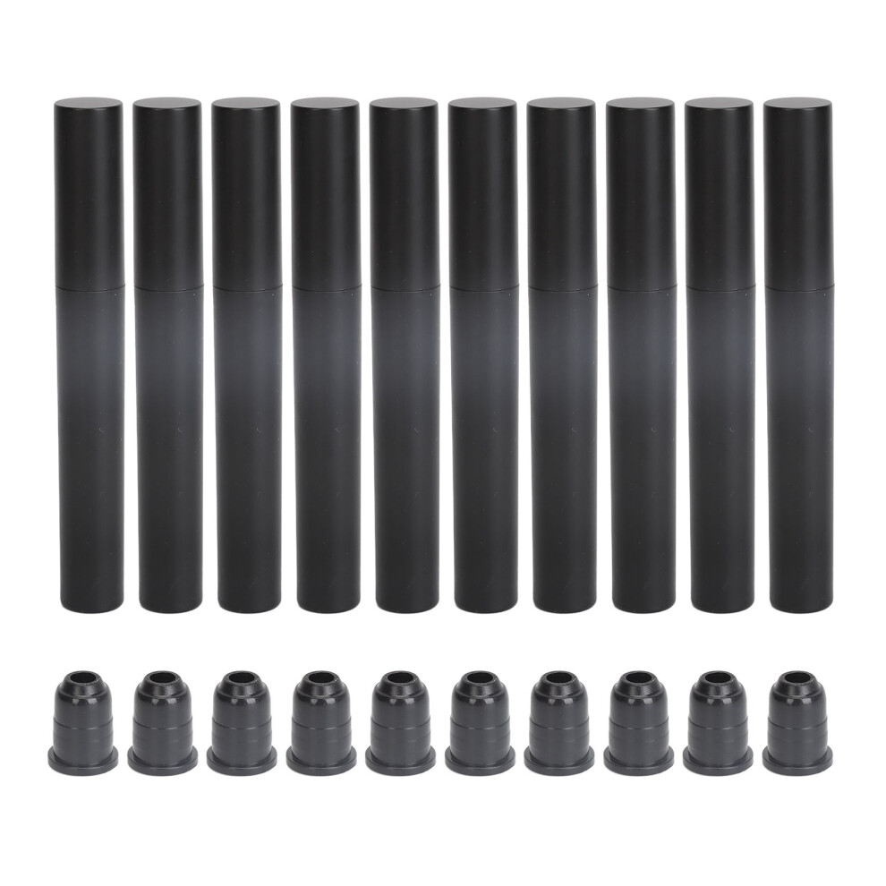 10pcs 4g Empty Eyeliner Tube Refillable Growth Oil Bottle Black