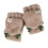 (Coffee) Fingerlose Winter-Kinderschals Grau Warm 2