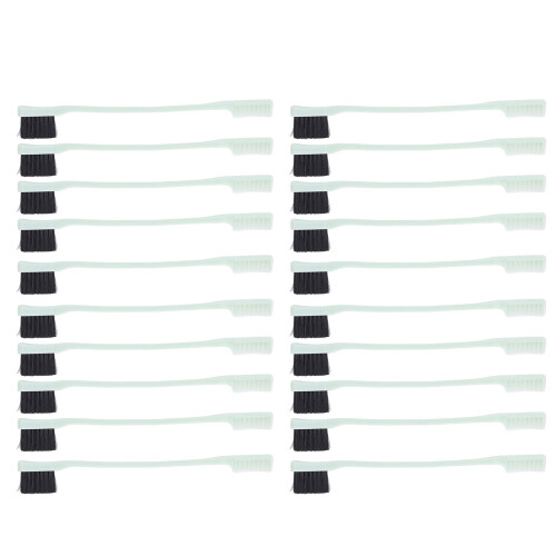 20x Dubbele Wimperborstel Zachte Nylon Grooming