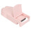 (Pink) USB Rechargeable Heated Eyelash Curler White 2