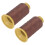 (Light Brown) 2pcs High Tensile 3 Strand Quilting Thread 2187 Yards Medium Brown 4