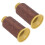 (Light Brown) 2pcs High Tensile 3 Strand Quilting Thread 2187 Yards Medium Brown 2