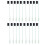 20x Dubbele Wimperborstel Zachte Nylon Grooming 3