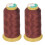 (Medium Brown) 2pcs High Tensile 3 Strand Quilting Thread 2187 Yards Medium Brown 5