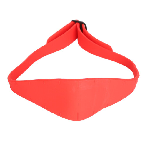 (Red) Stencil Taglio Capelli al Collo in Silicone Nero