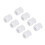 (White) 200x Schedel Tattoo Ink Cup Wegwerp 5