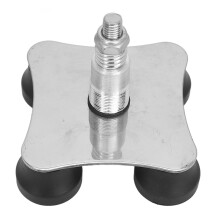 Aluminium-Stock mit 4 Zinken, 19mm, Standfuß