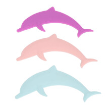 3Dolphin Silicone Eyelash Applicators, Anti-Smudge, 3pcs