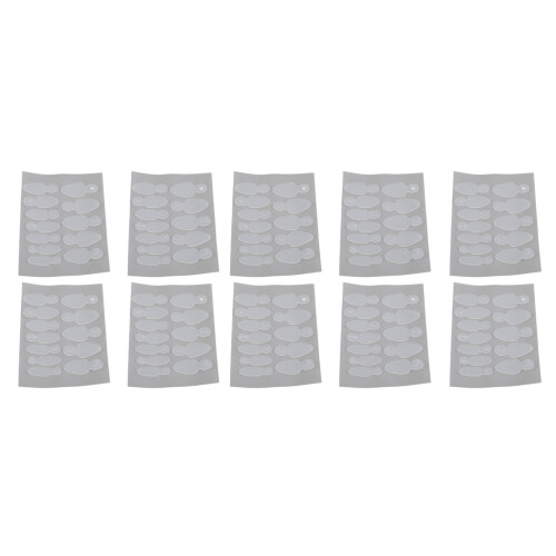 10pcs oval reusable double-layer nail extension tips