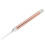 Set Forchette Orecchie Luce Acciaio Inox Oro Rosa 4