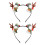 2x Christmas Reindeer Headbands 5
