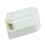 (White) 30-Hole Dustproof Transparent Display Box for Nail Drill Bits 2