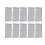 10pcs oval reusable double-layer nail extension tips 5
