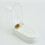 (White) 30-Hole Dustproof Transparent Display Box for Nail Drill Bits 5