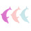 3Dolphin Silicone Eyelash Applicators, Anti-Smudge, 3pcs 2