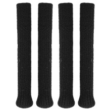 (Black) 2er-Pack Baumwoll-Brillenbügel-Polster, rutschfest, grau