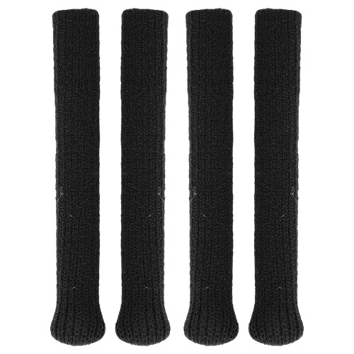 (Black) 2er-Pack Baumwoll-Brillenbügel-Polster, rutschfest, grau