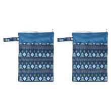 (G40) 2x Nass-Trockenbeutel mit Schnappgriff 25x35cm