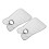 2pcs adjustable silky smooth barber cape 3
