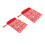 (G26) 2x Waterproof Zippered Diaper Bag 5