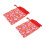 (G26) 2x Waterproof Zippered Diaper Bag 3