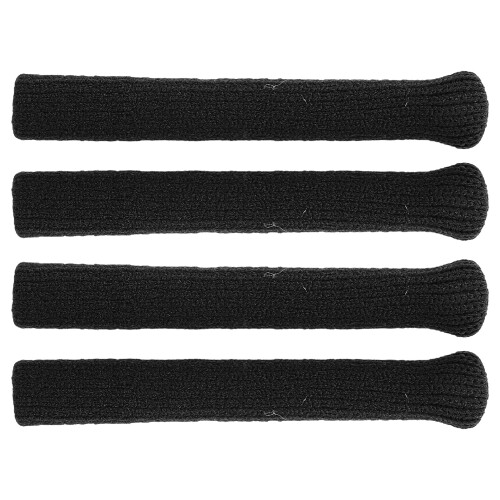 (Black) 2er-Pack Baumwoll-Brillenbügel-Polster, rutschfest, grau 1