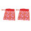 (G26) 2x Waterproof Zippered Diaper Bag 4