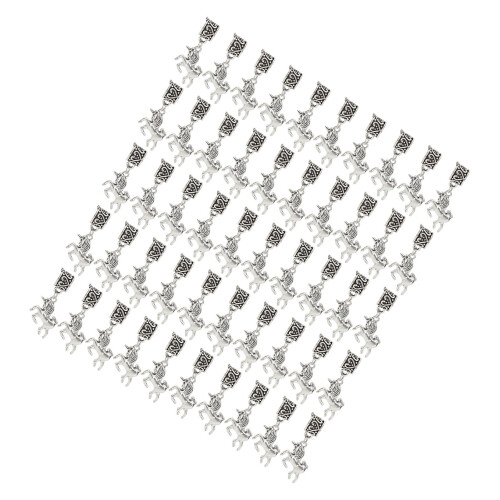 50 Stk. Bartperlen antik für Schmuck 2