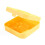 (Yellow) Draagbare poederpuff opbergbox geel 1