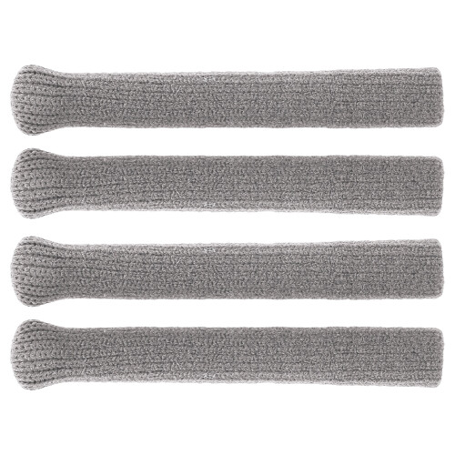 (Grey) 2er-Pack Baumwoll-Brillenbügel-Polster, rutschfest, grau 2