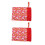 (G26) 2x Waterproof Zippered Diaper Bag 2