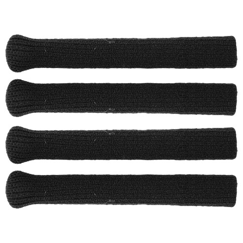 (Black) 2er-Pack Baumwoll-Brillenbügel-Polster, rutschfest, grau 2