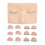 (Pink) Wimpermannequin hoofd 3 paar pink 1