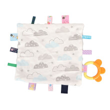 Baby Security Blanket Soft Cotton Cloud Pattern Teething Toy